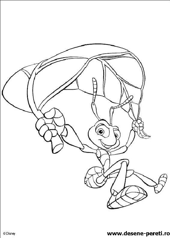 a bug's life desene colorat